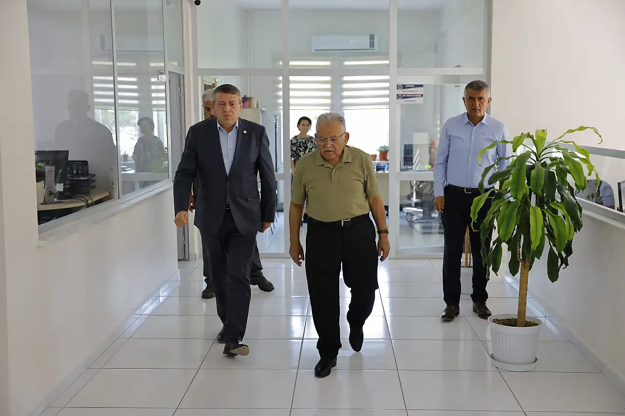 Başkan Büyükkılıç, KAYMEK kursiyerlerleriyle buluştu