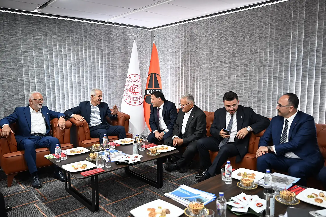 Kuzey Çevre Yolu Şantiyesi'nde önemli buluşma!