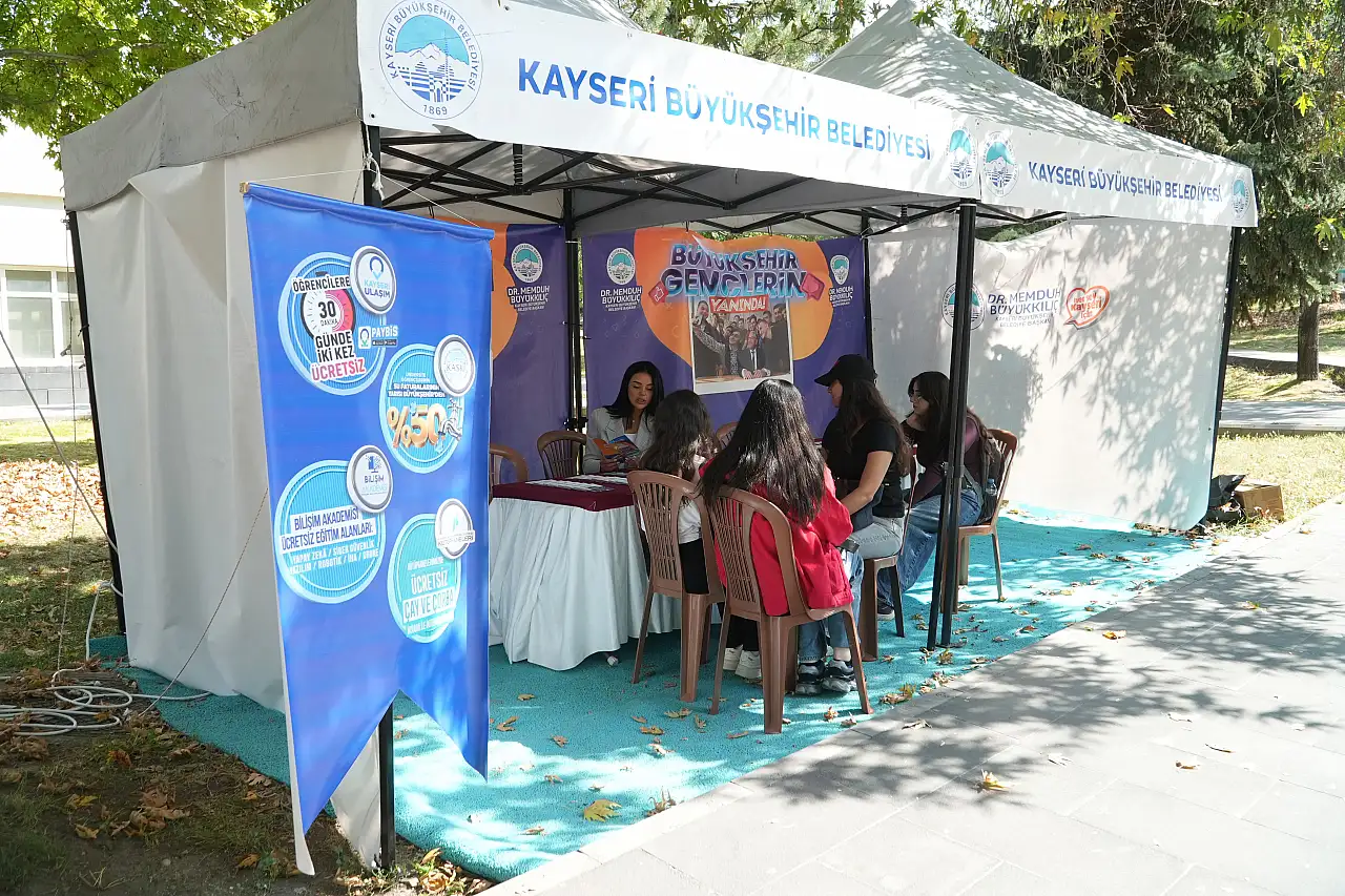 Kayseri'ye üniversite için gelenler dikkat! Bunların hepsi ücretsiz