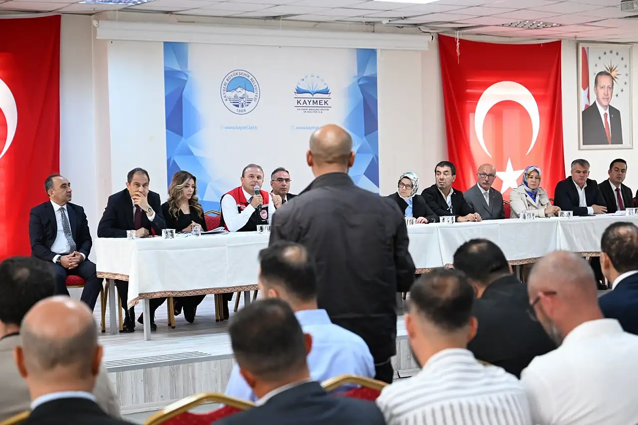 Bünyan'da kapsamlı istişare toplatısı: İşte gündemdeki konular!