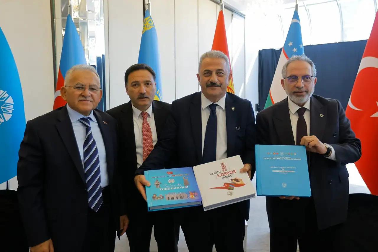 Kayseri'de tarihi buluşma: Türk dünyası için düğmeye basıldı!