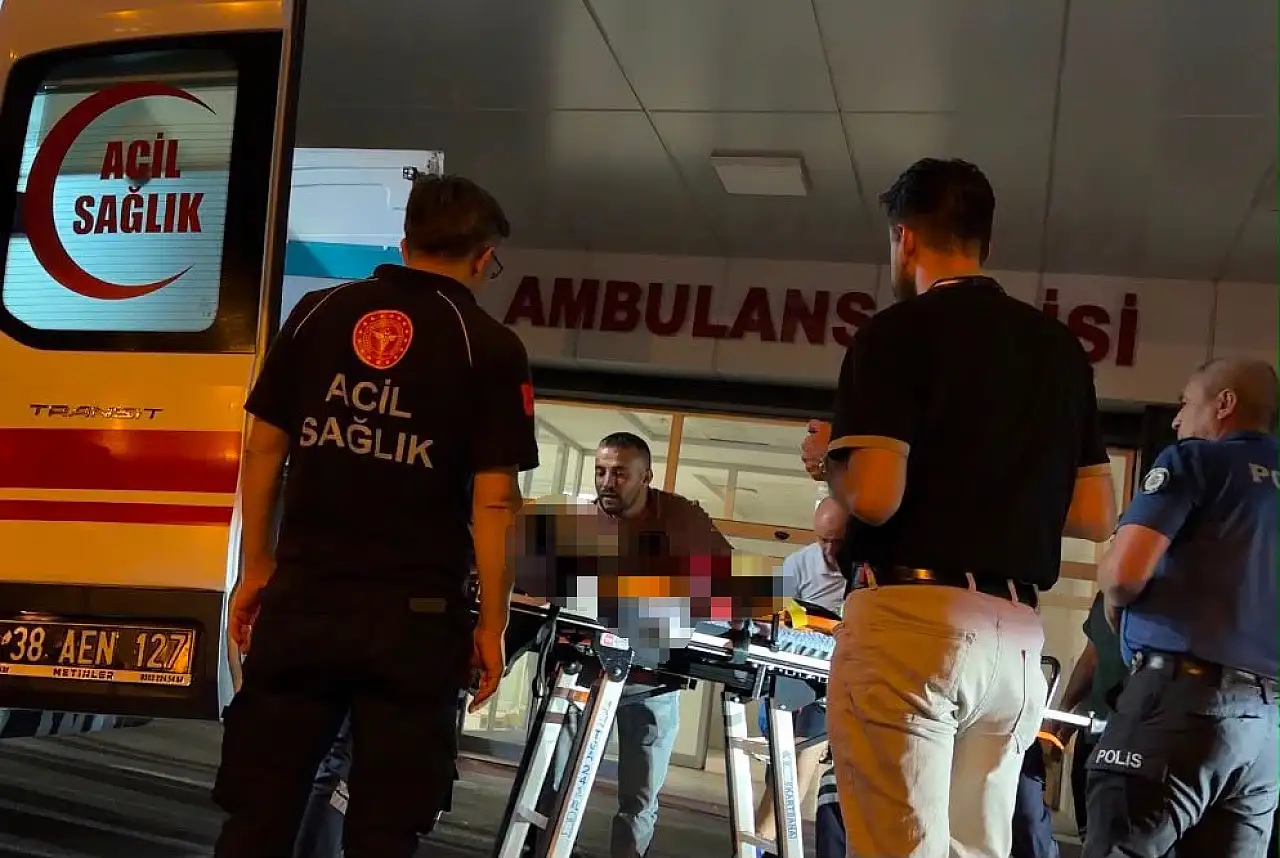 Kayseri'de yüksekten düşen çocuk ağır yaralandı!