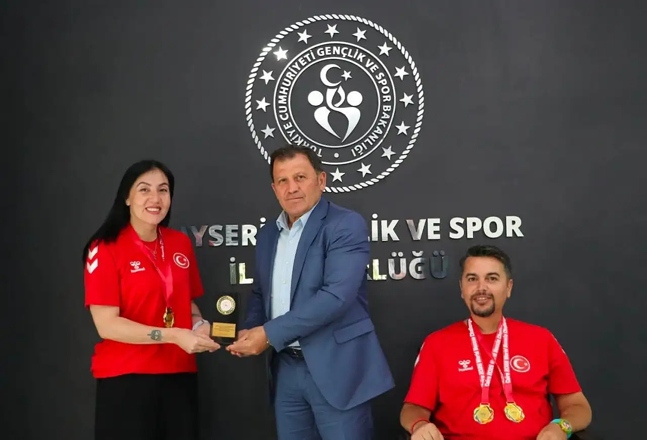 Kayserili milli sporcu Mısır'dan şampiyonlukla döndü!