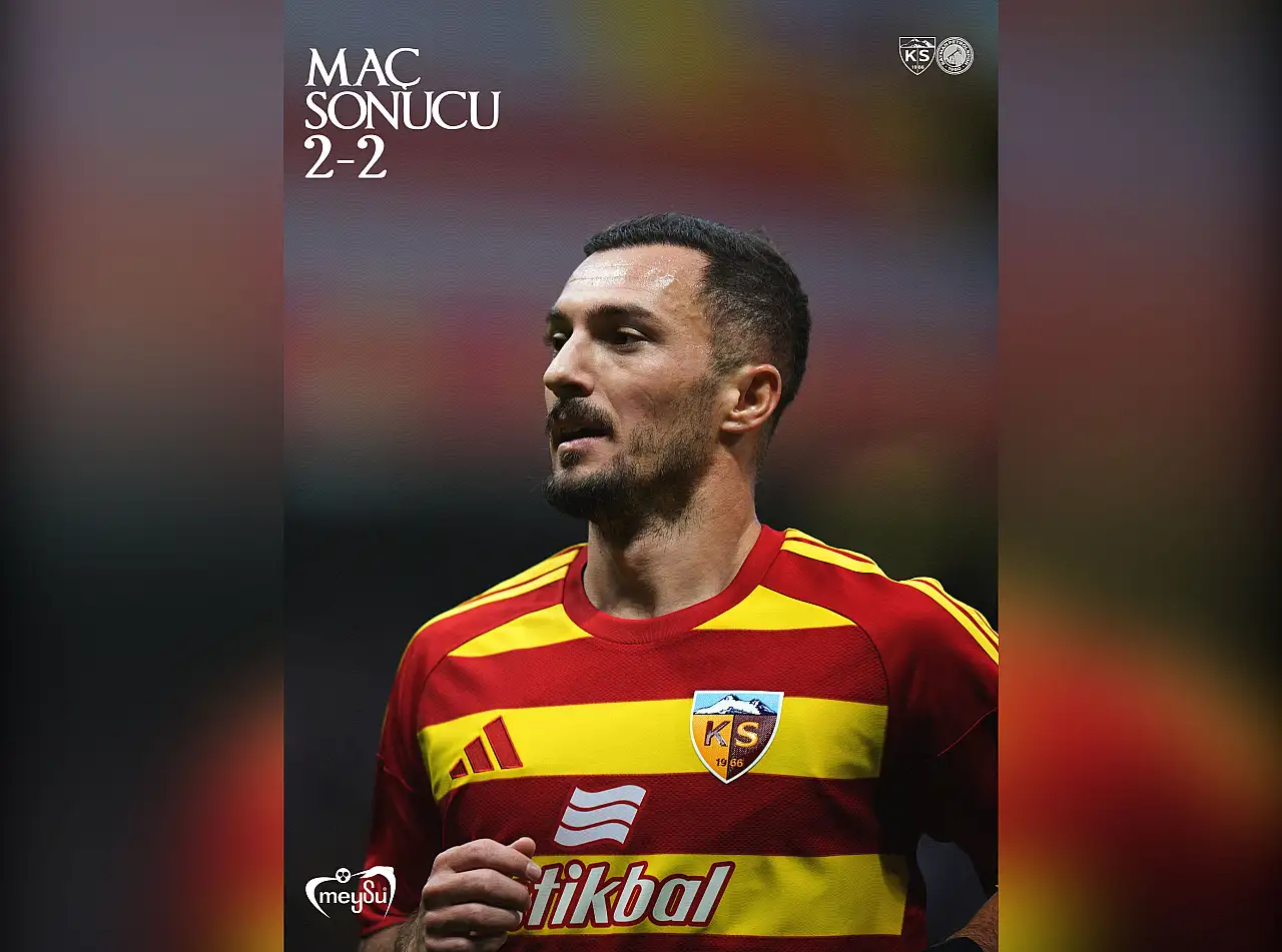 Kayserispor devamını getiremedi! Dört gollü maçta kazanan yok (2-2)