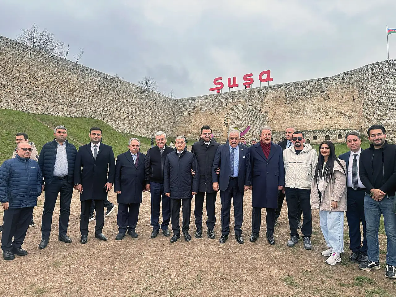 Kayseri'nin kardeş şehrinde Başkan Yalçın'a büyük ilgi!