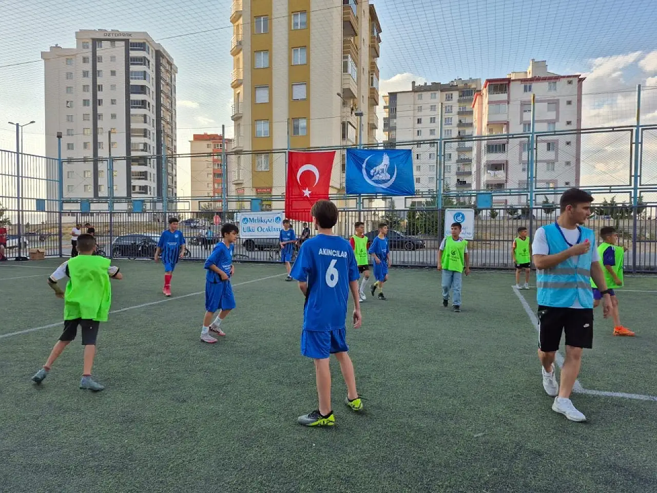 Melikgazi'de futbolun ve kardeşliğin buluşması
