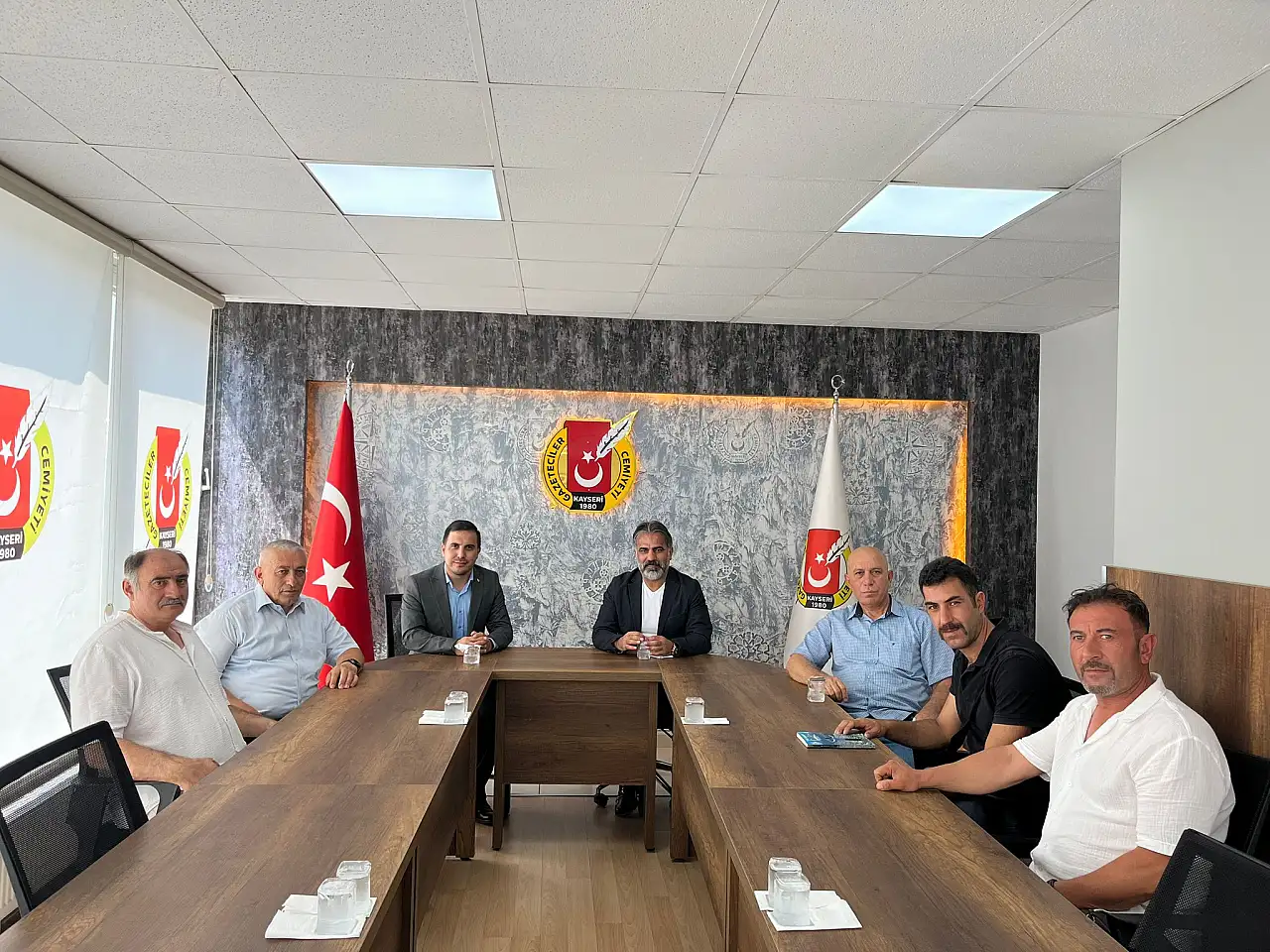 Pilav şenliği öncesi Gazeteciler Cemiyeti'ne davet ziyareti