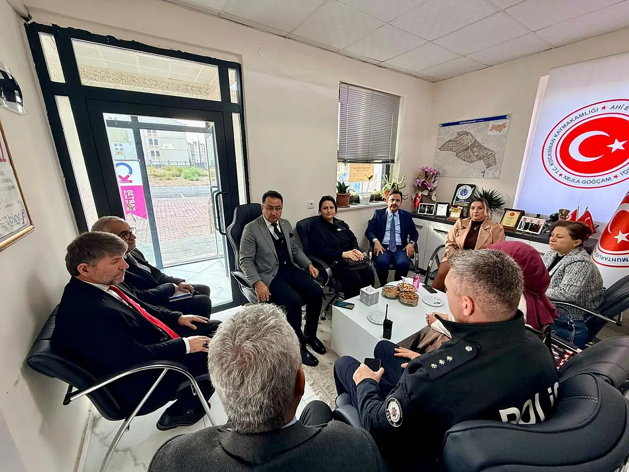 Kocasinan Kaymakamı Ermiş'ten mahallelere ziyaret!