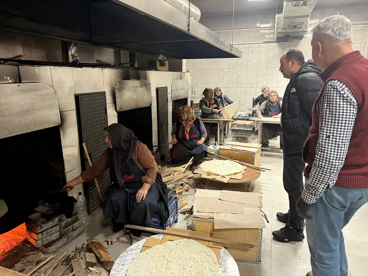 İncesu'da yufkalar satış rekoru kırıyor