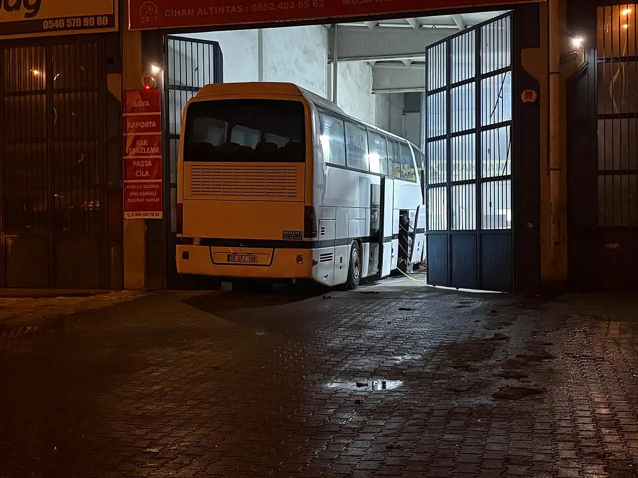 Kayseri'de otobüs ustası krikonun kayması sonucu hayatını kaybetti!