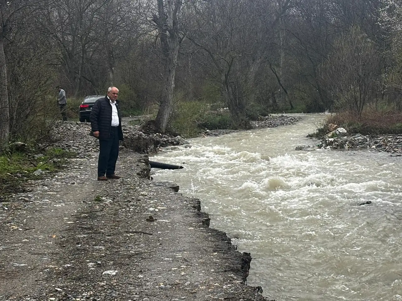 Yahyalı'da sel hayatı olumsuz etkiledi