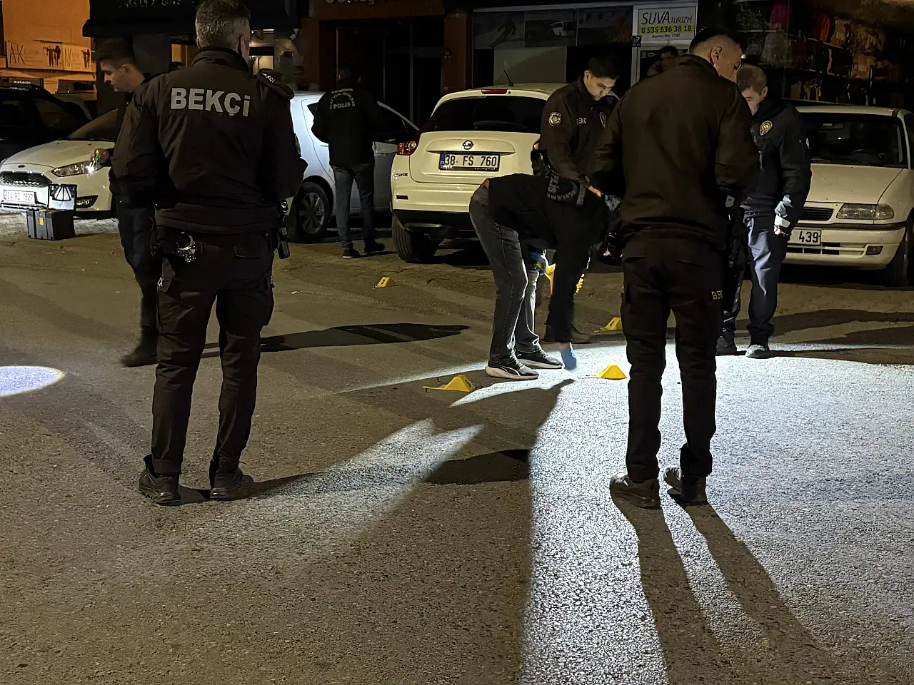 Kayseri'de gece yarısı iş yerine silahlı saldırı!