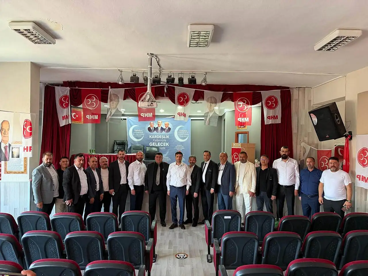 MHP Bünyan ve Tomarza'da da kongreler tamamlandı: Başkanlar yeniden seçildi!