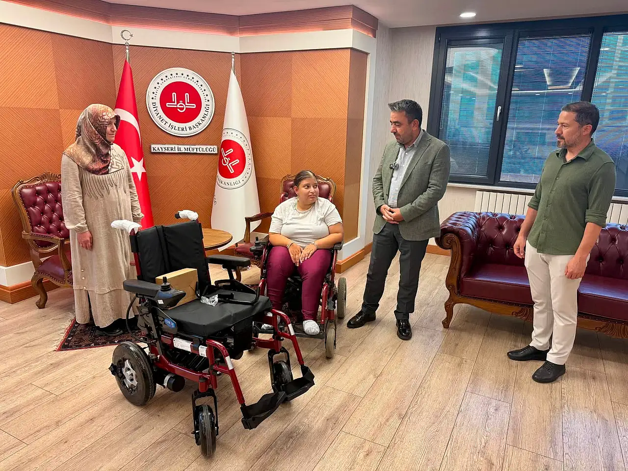 Kayseri İl Müftülüğü'nden anlamlı bağış!