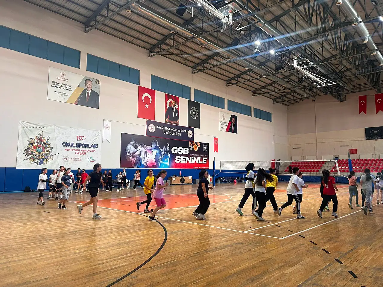 Talas'ta yaz doludizgin devam ediyor