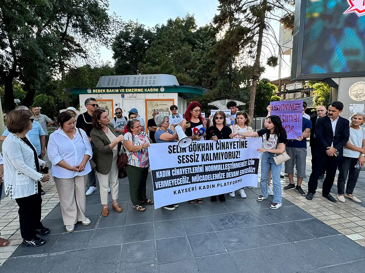 Kayseri'de kadınlardan Selin Gökhan cinayeti sonrası çağrı: Bir sonraki kadın öldürülmesin