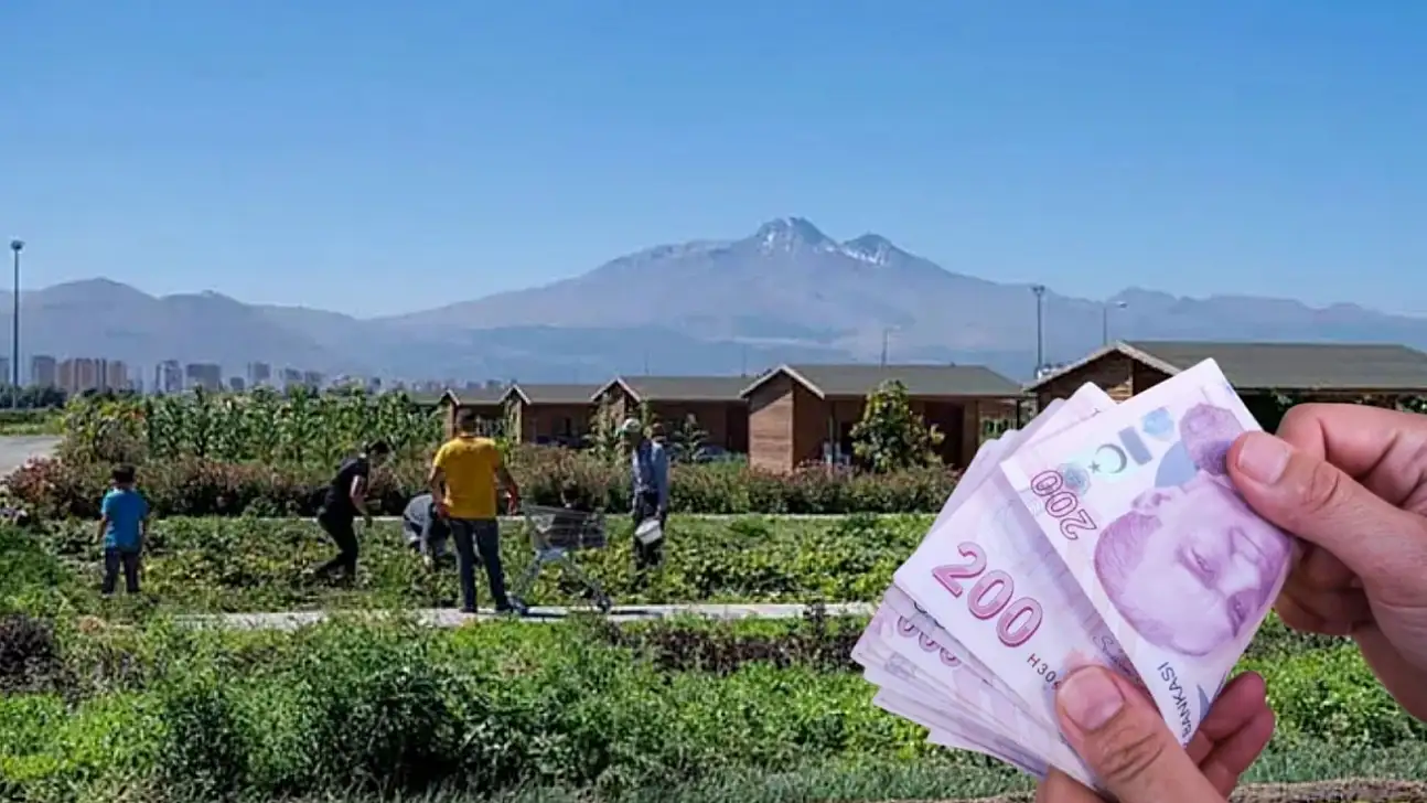 Kayseri'de hobi bahçesi ücret tarifesi netleşti: Resmen duyuruldu!