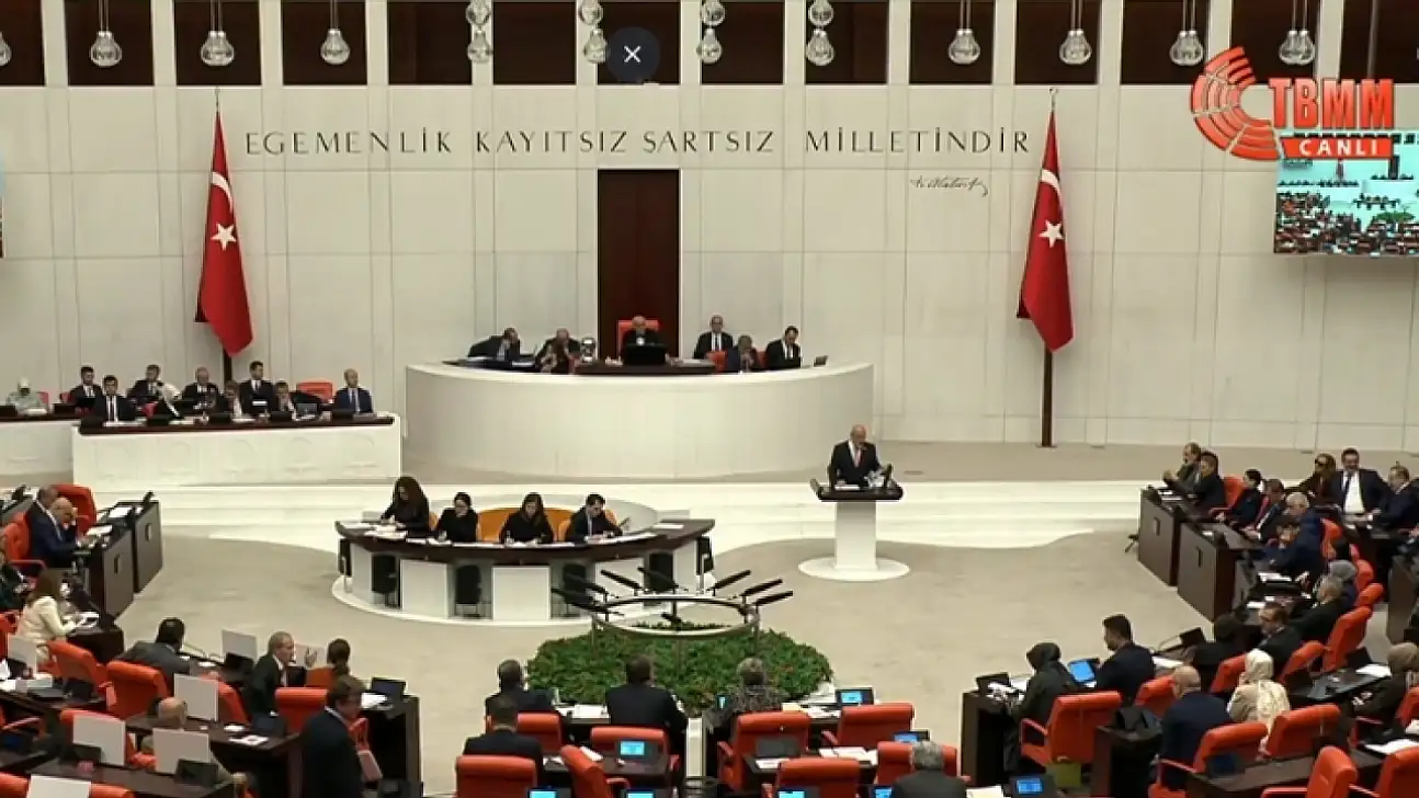 Kayseri üniversiteleri Meclis kürsüsünde: Cıngı başarıları anlattı
