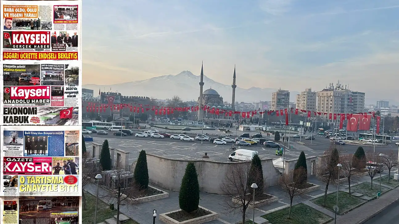 Kayseri yerel gazeteleri 19 Aralık sabahına hangi manşetlerle çıktı?