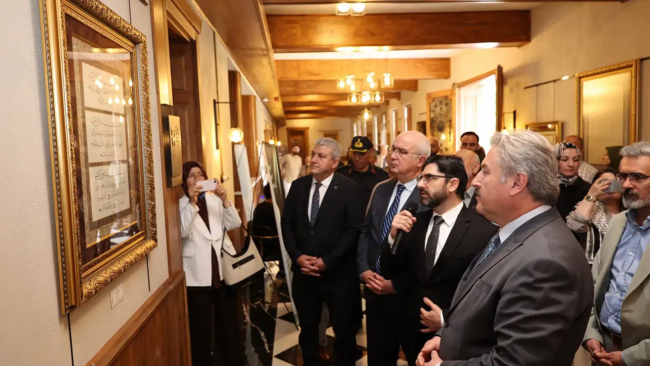 'Sanat Melikgazi' hat sergisine ev sahipliği yapıyor