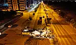 Erkilet Bulvarı'nda hummalı çalışma: Gece saatlerinde başladı!