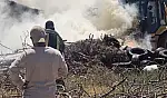Kayseri'de korkutan yangın! Ekipler zamana karşı yarıştı