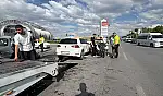 Kayseri'de zincirleme kaza: Otomobil kağıt gibi ezildi!