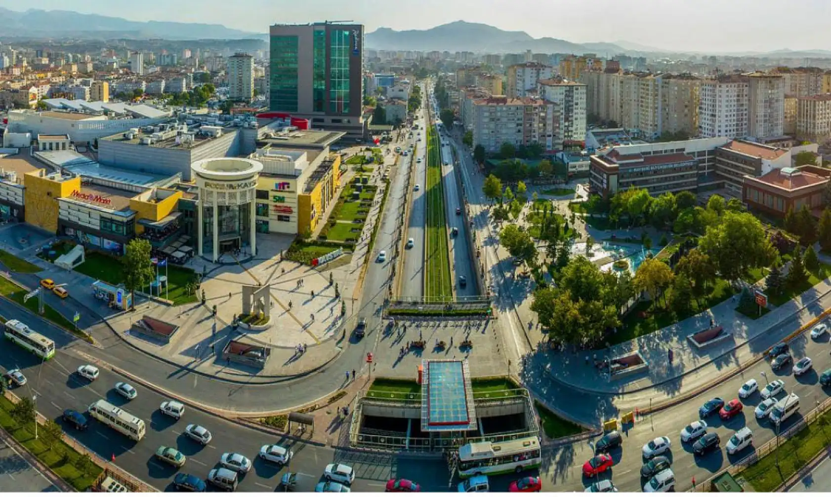 Yeşil alanlardan, beton yığınlarına! Bu halini görünce vay be diyeceksiniz !