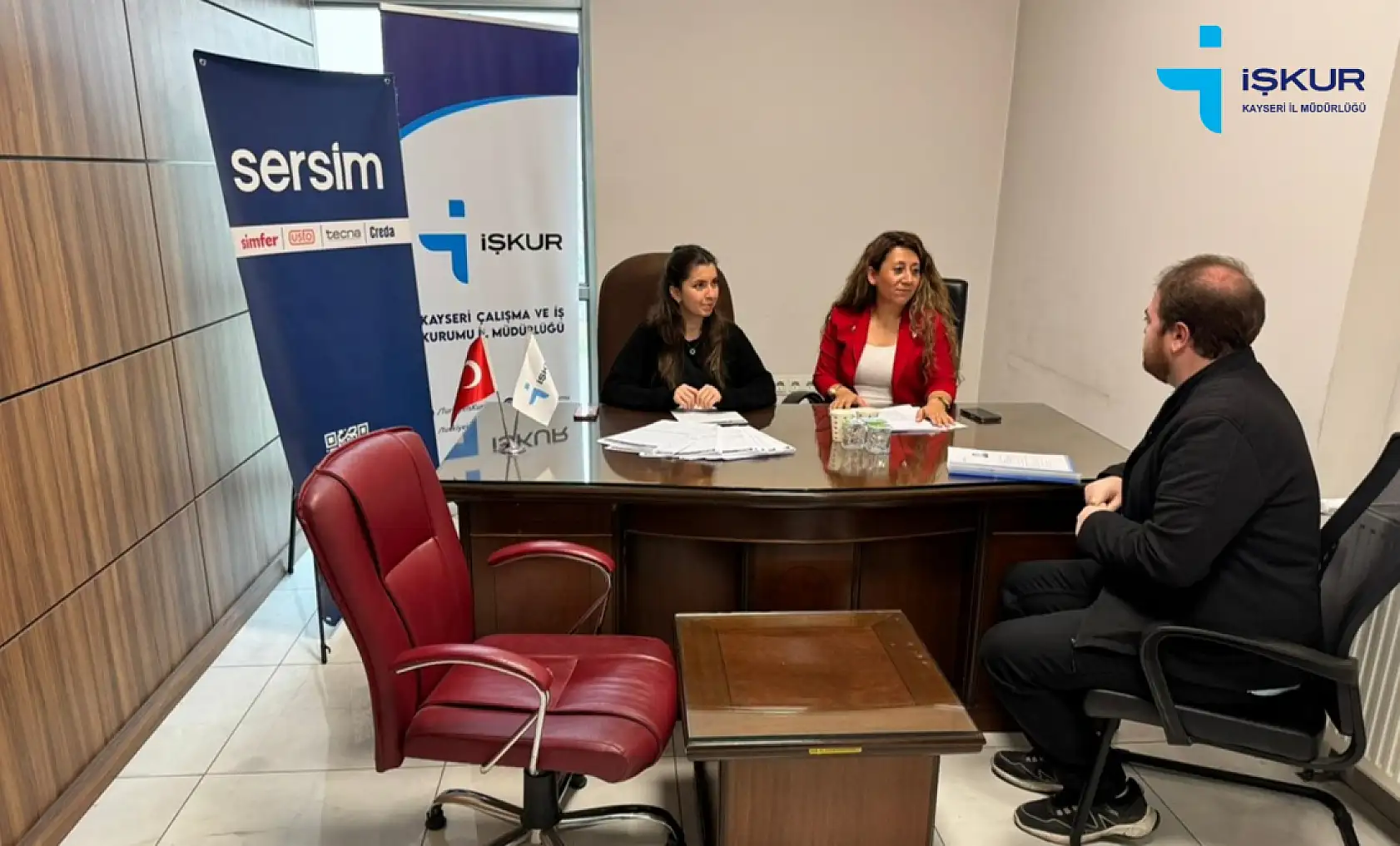 İŞKUR Kayseri'de 150 beyaz yakaya toplu mülakat
