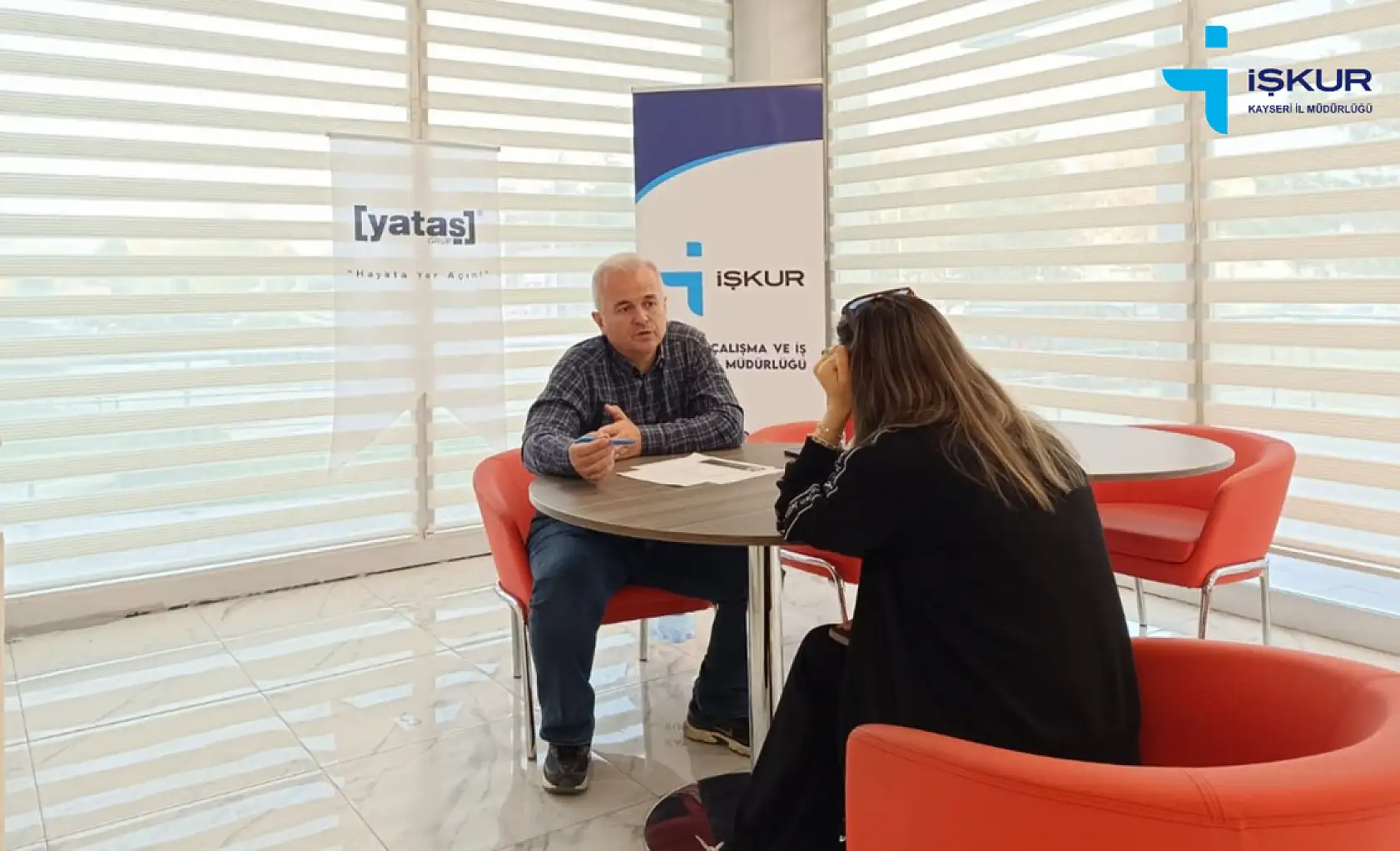 İŞKUR Kayseri'de 150 beyaz yakaya toplu mülakat