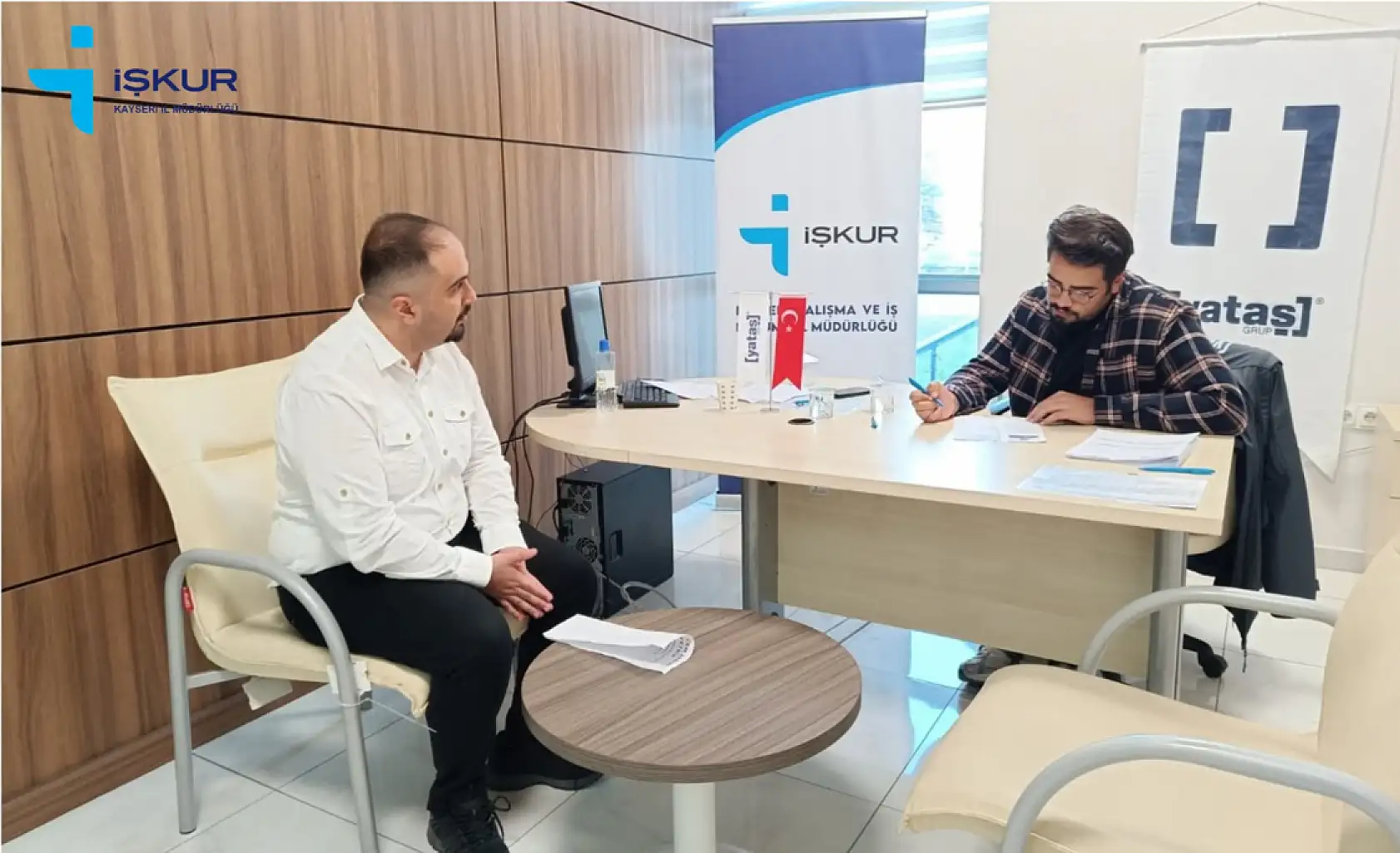 İŞKUR Kayseri'de 150 beyaz yakaya toplu mülakat