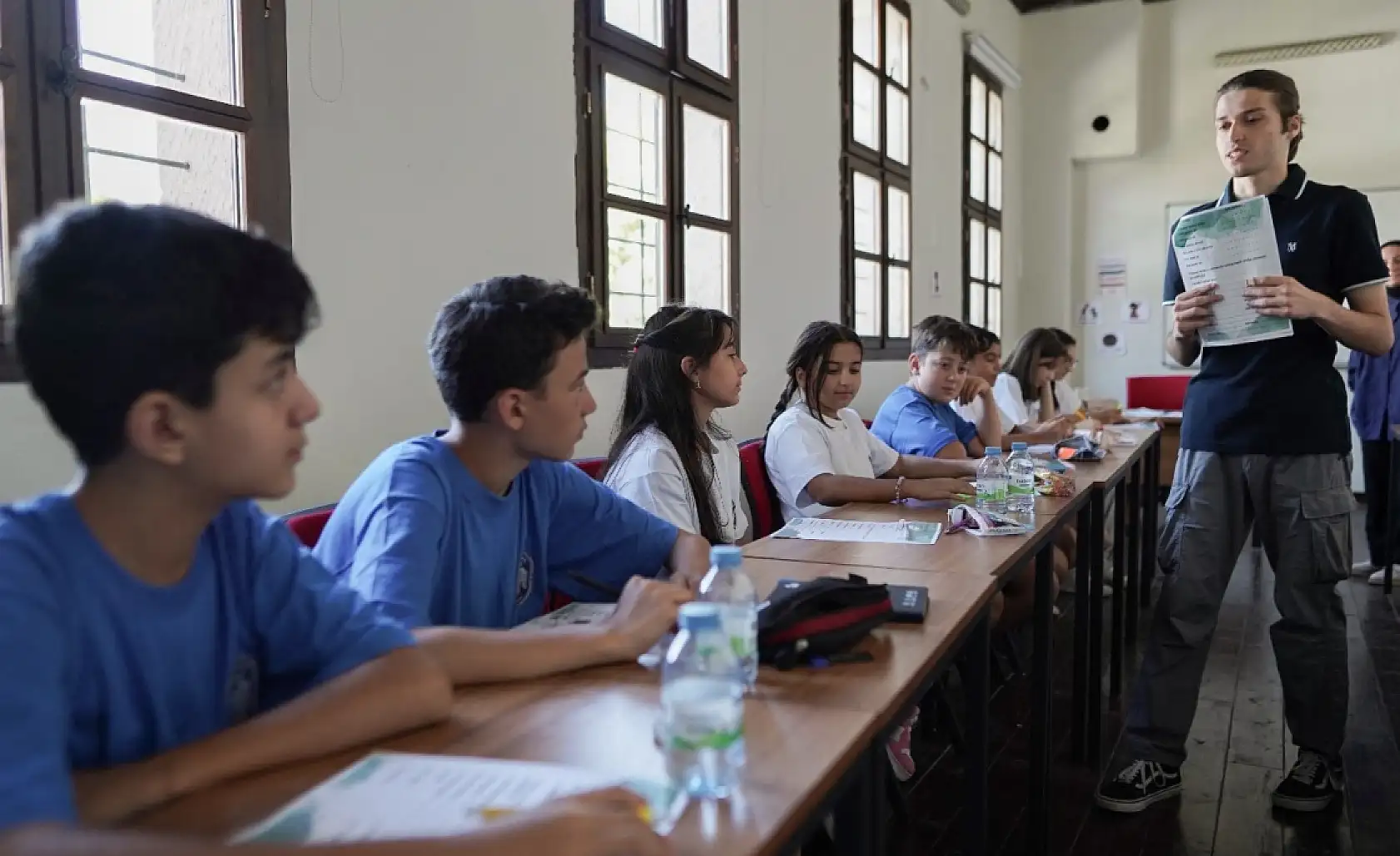 Melikgazi'de yaz dönemi boyunca süren İngilizce kursu sona erdi!