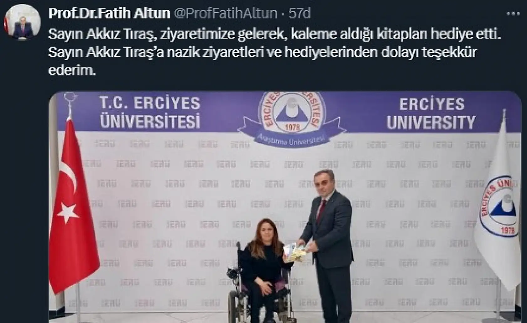 Kayseri sosyal medyadan kısa kısa...