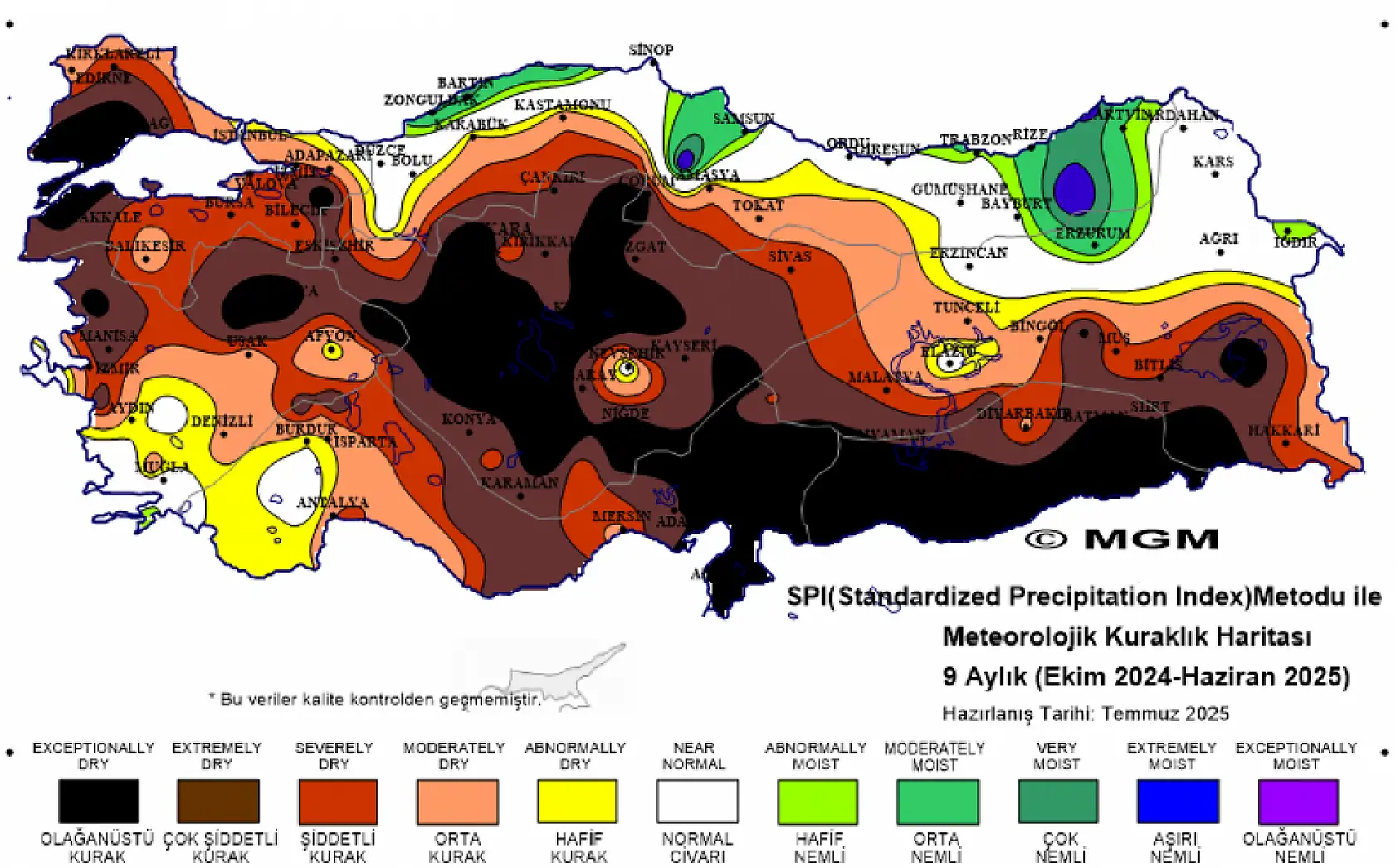 Kayseri için veriler endişe verici: Haziran raporu felaketi gösterdi!