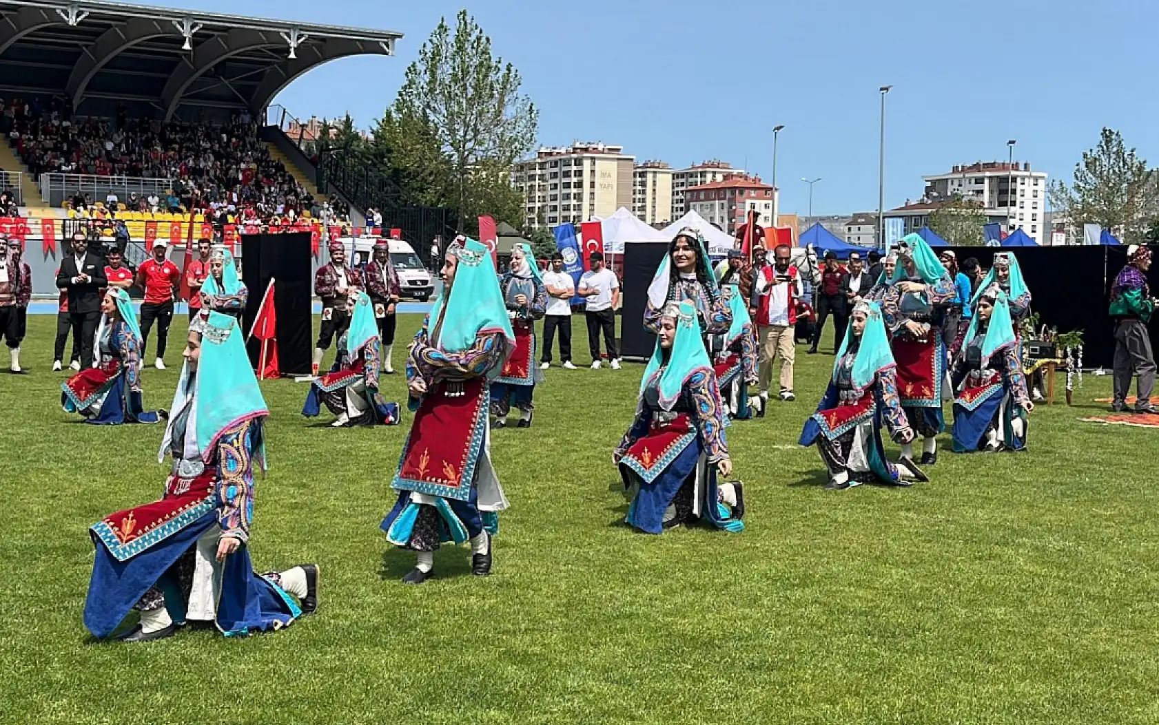 Kayseri'de 19 Mayıs renkli görüntülere sahne oldu!