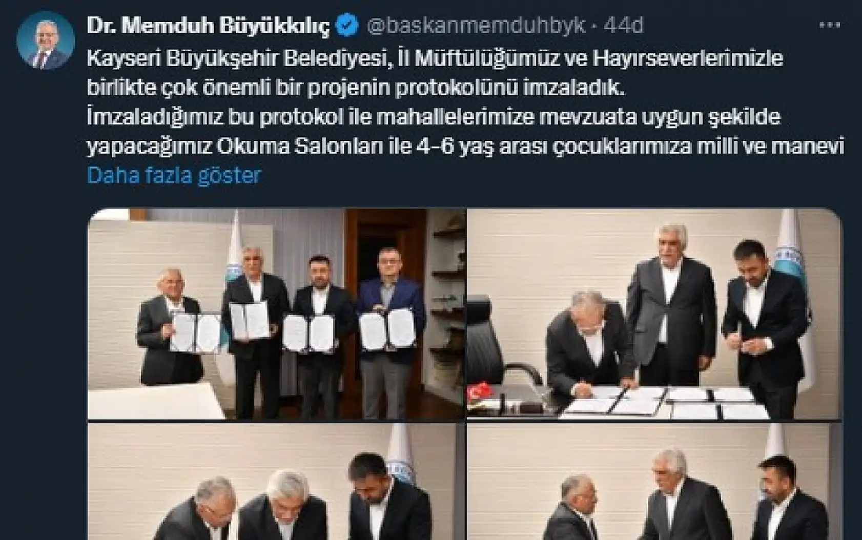 Kayseri'de neler paylaşıldı? ErVa Spor Okulu, Protokol, Kayserispor...