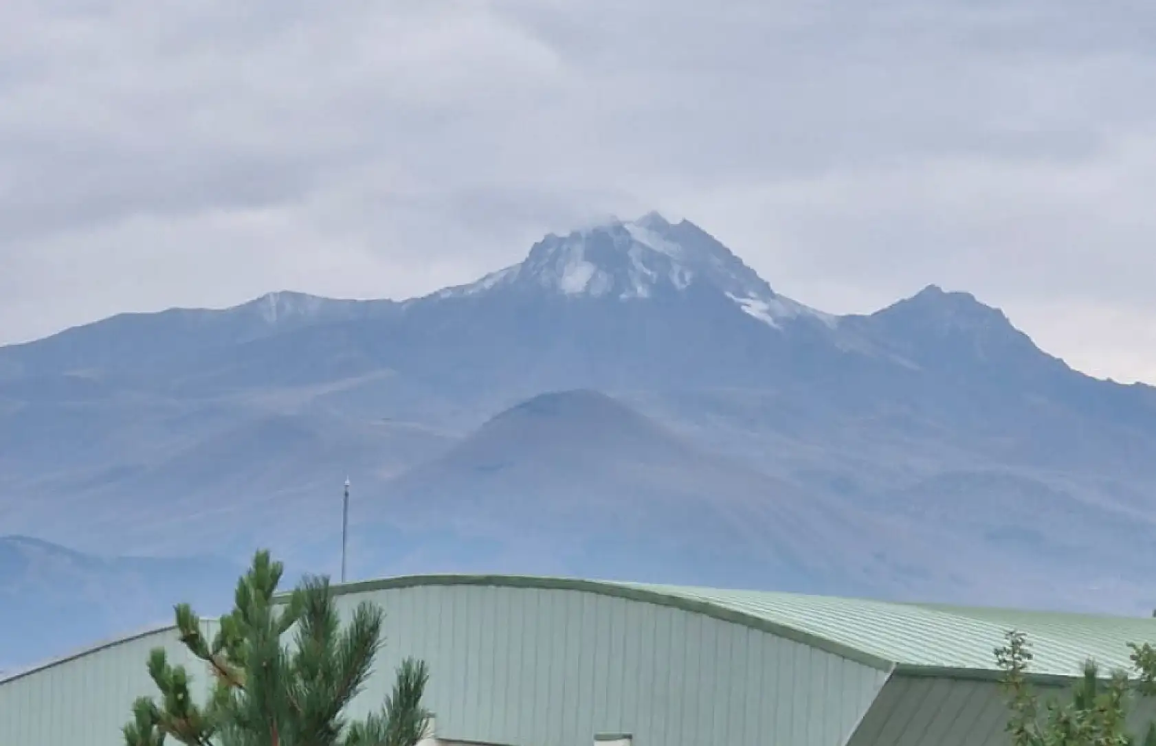 Kayseri'ye ilk kar yağdı!
