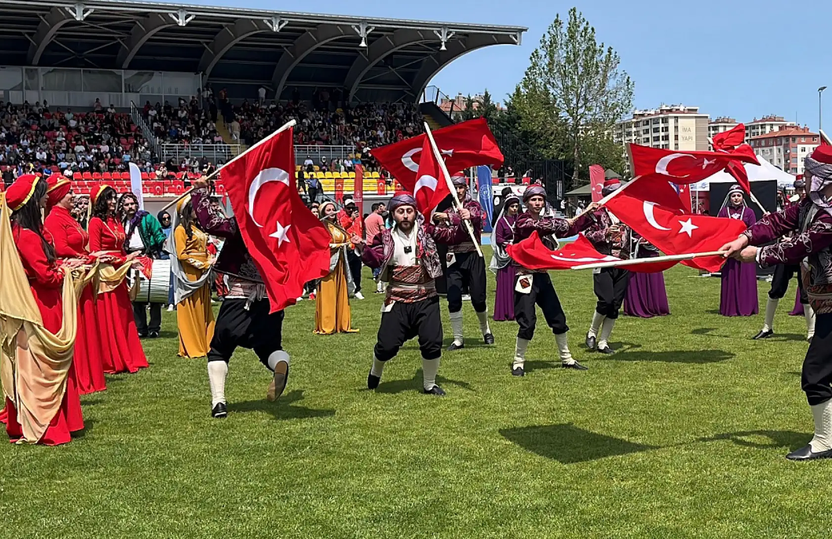 Kayseri'de 19 Mayıs renkli görüntülere sahne oldu!