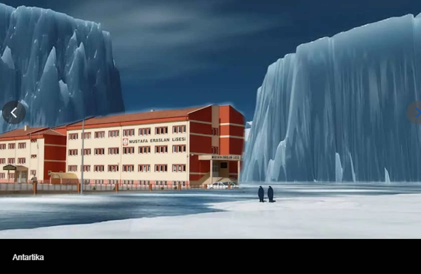 Mustafa Eraslan Anadolu Lisesi'nin bu halini gördünüz mü?