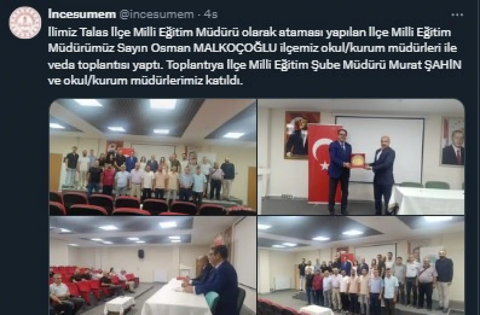 Kayseri sosyal medyadan kısa kısa - 21 Ağustos