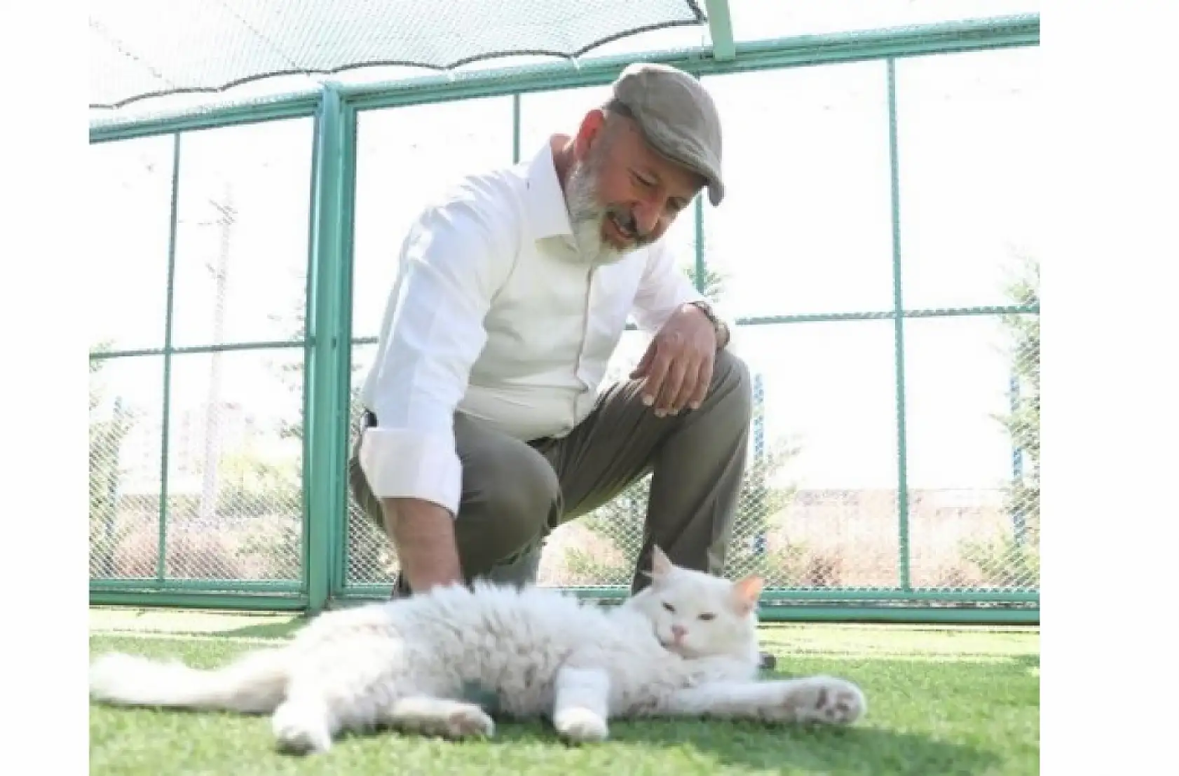 Kayseri'de kışın soğuğuna karşı onlar için kasaba yapıldı