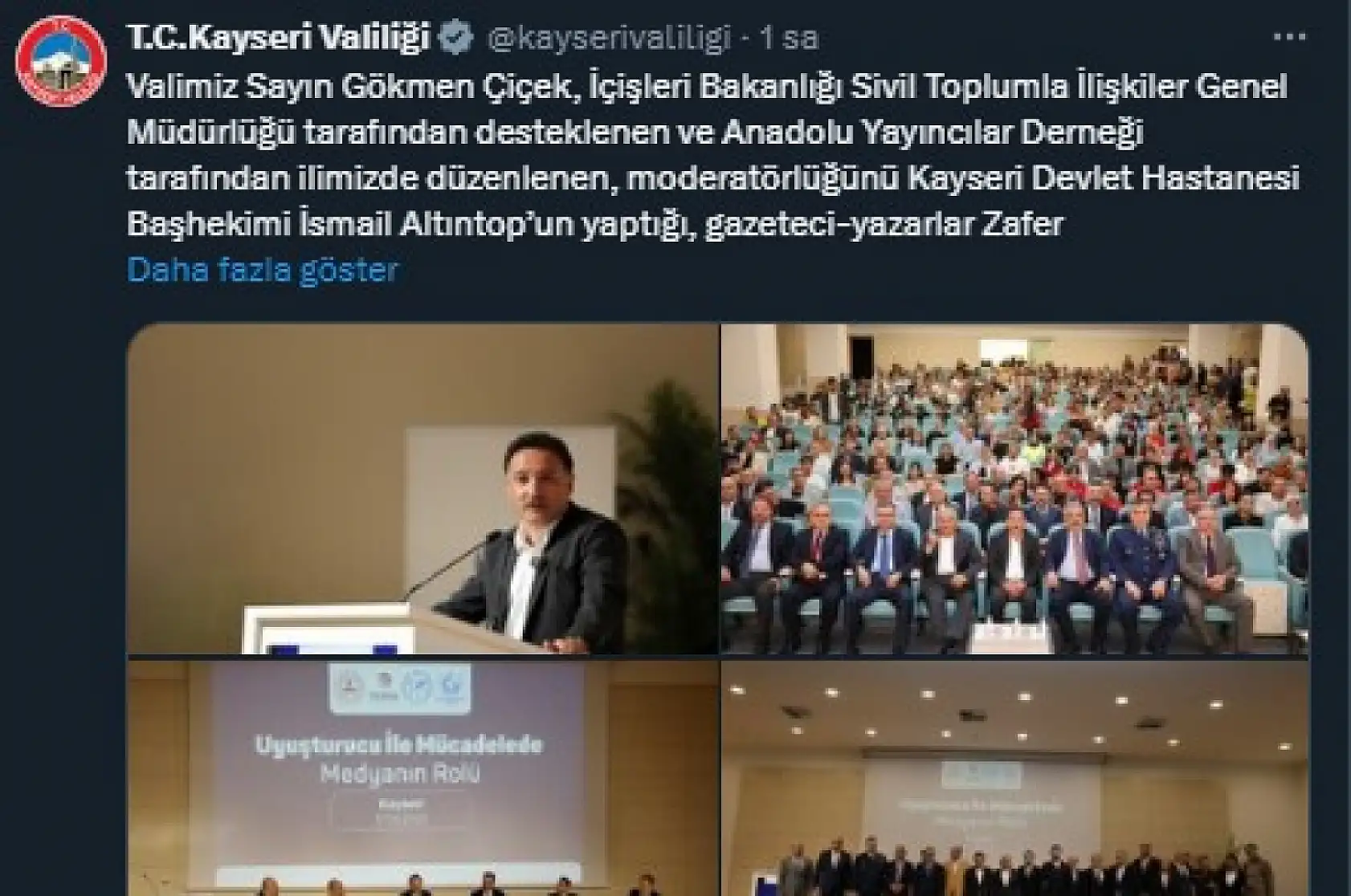 Kayseri sosyal medyada neler paylaşıldı? İşte şehir resmi hesaplarının 17 Eylül gündemi!