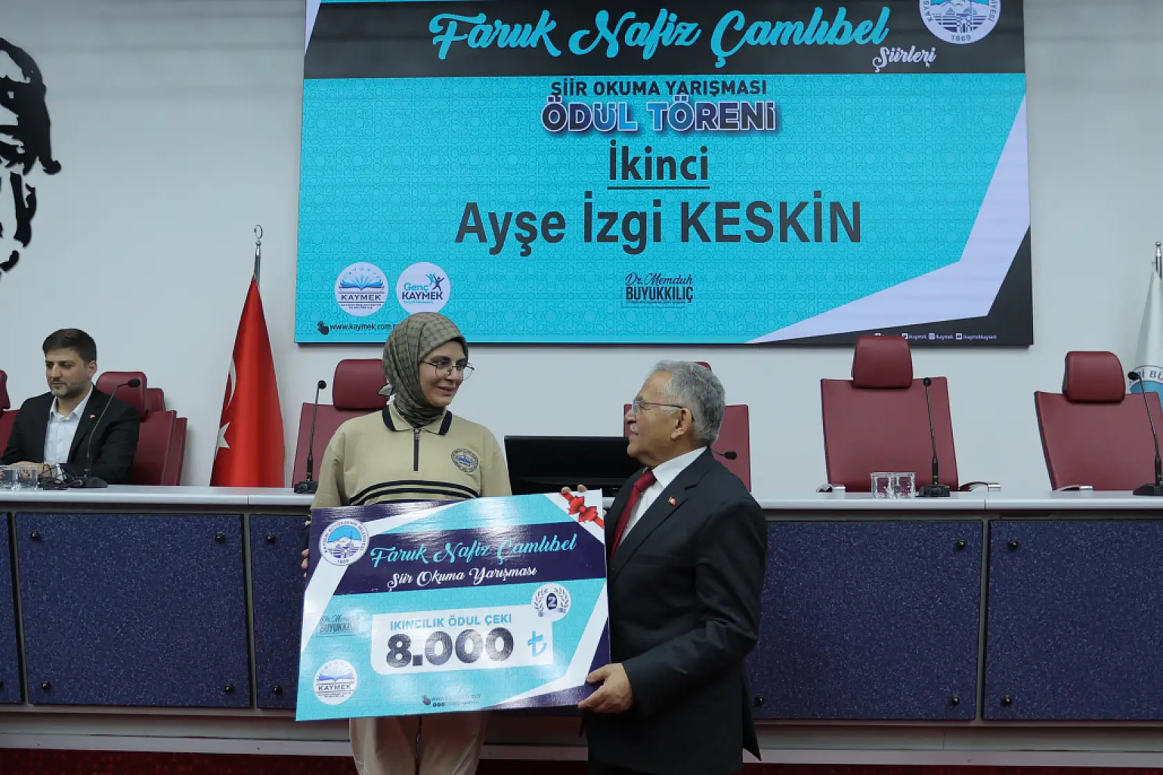 Kayseri'de ödüller sahiplerini buldu