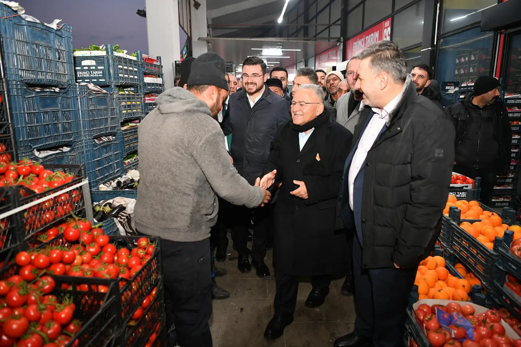 Başkan Büyükkılıç güne nerede başladı?