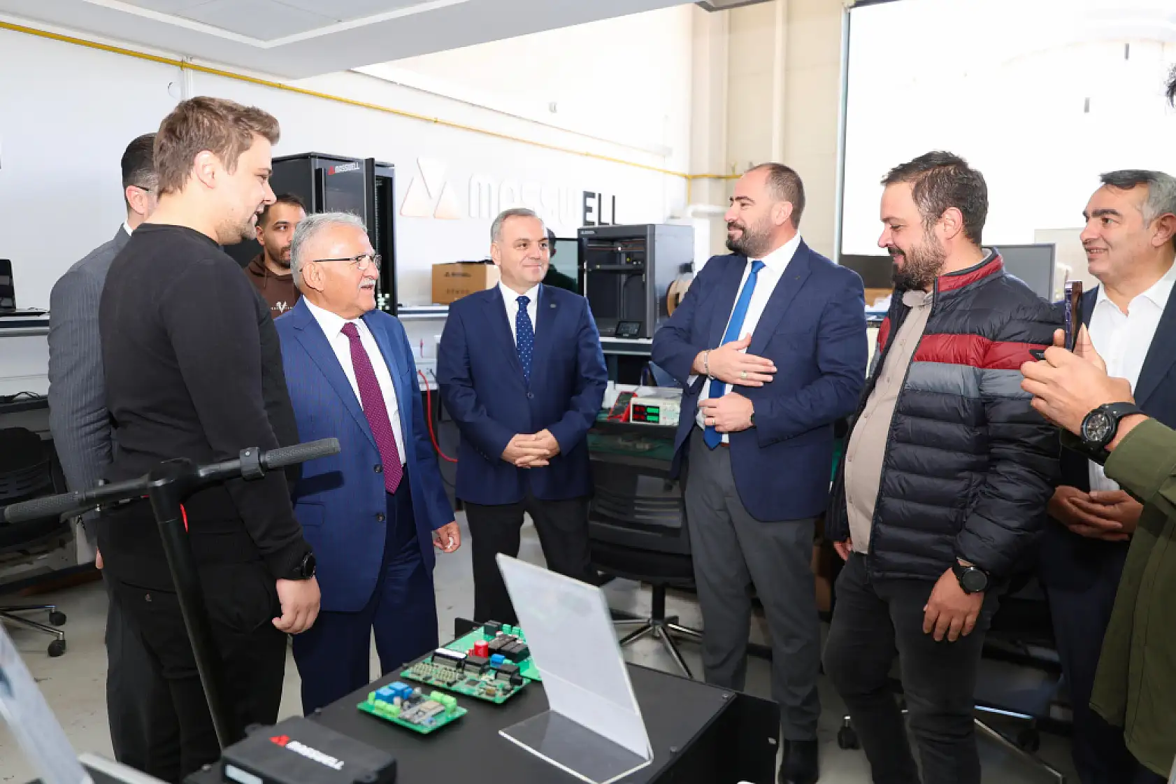Kayseri'de teknoloji yatırımlarına yakın takip