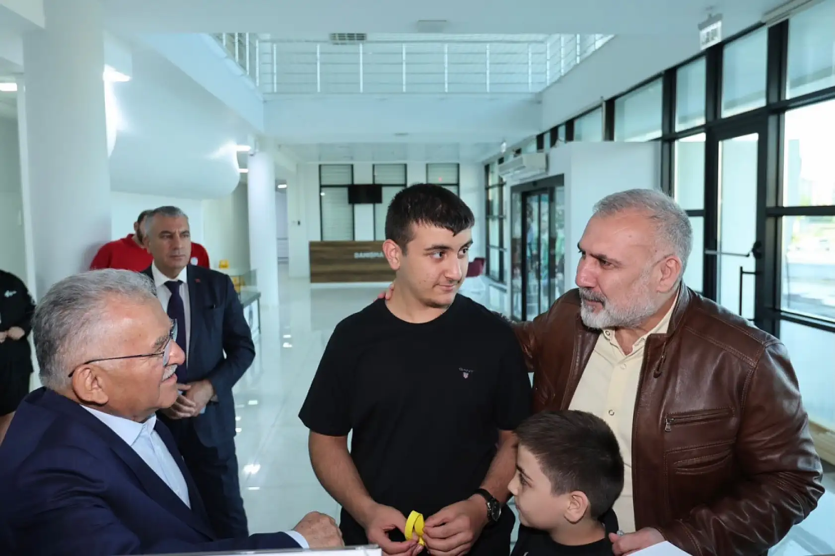 Başkan Büyükkılıç' vatandaşlarla o tesiste bir araya geldi!