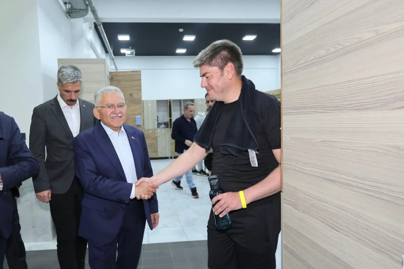 Başkan Büyükkılıç' vatandaşlarla o tesiste bir araya geldi!