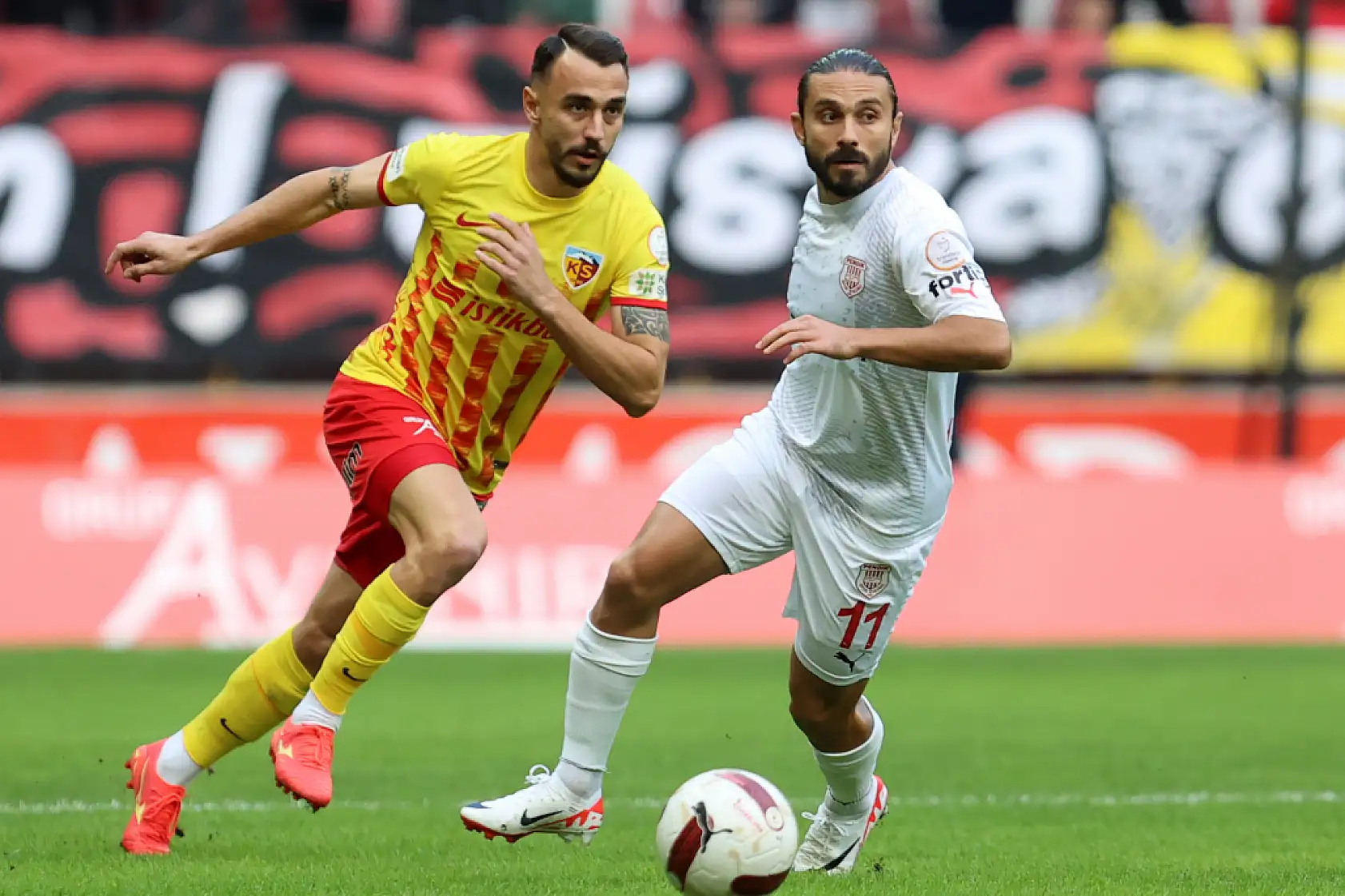 Uçar, 'Arkada kalmış gibi gözüksek de ciddi pozisyonlar yakalayan Kayserispor'du'