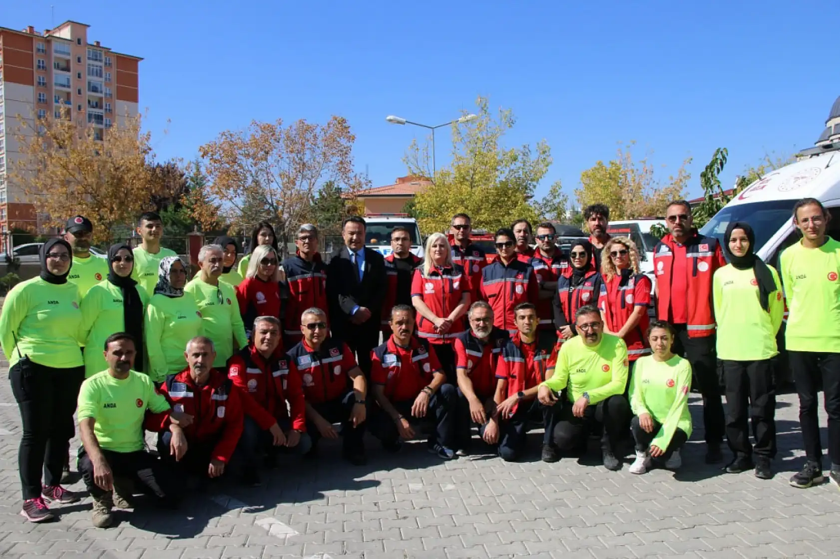 Kayseri'de gerçeğe yakın tatbikat!