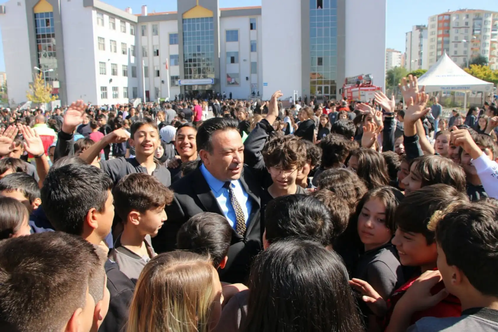 Kayseri'de gerçeğe yakın tatbikat!